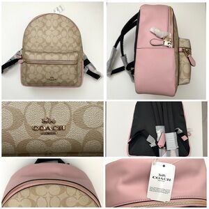 COACH Pink Backpack